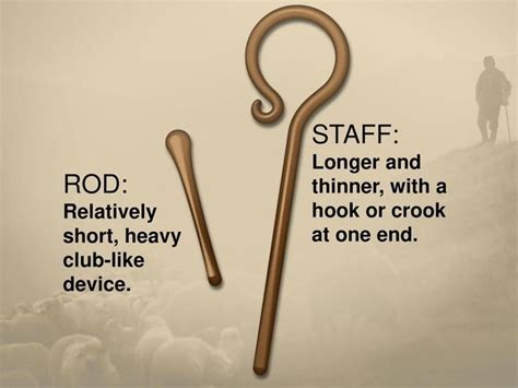 How are the Shepherd’s Rod and Staff Different? | Rod and staff, The good shepherd, Bible worksheets