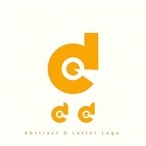 Premium Vector | Letter D minimalist logo design