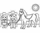 Cowboy Coloring Pages PDF To Print  Coloringfoldercom sketch template