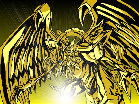 Golden Winged Dragon Of Ra by Astika on DeviantArt