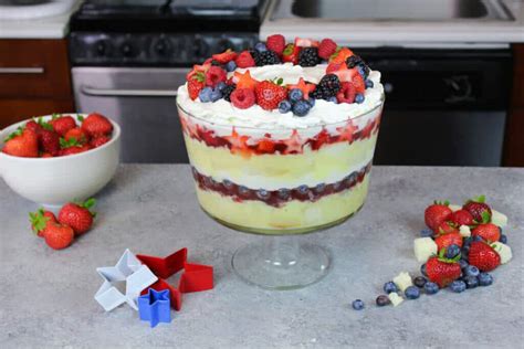 Berry Trifle Recipe -- The Perfect Summer Dessert