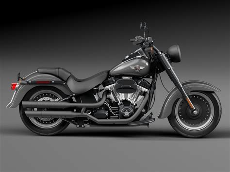 Harley Davidson Fatboy S Black Matt 2016