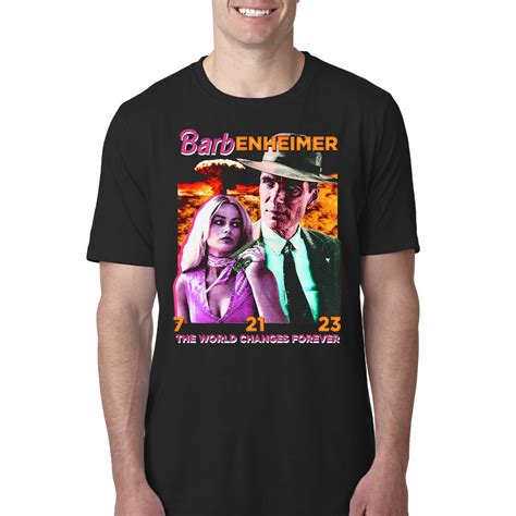 Barbenheimer The World Changes Forever Shirt - Shibtee Clothing