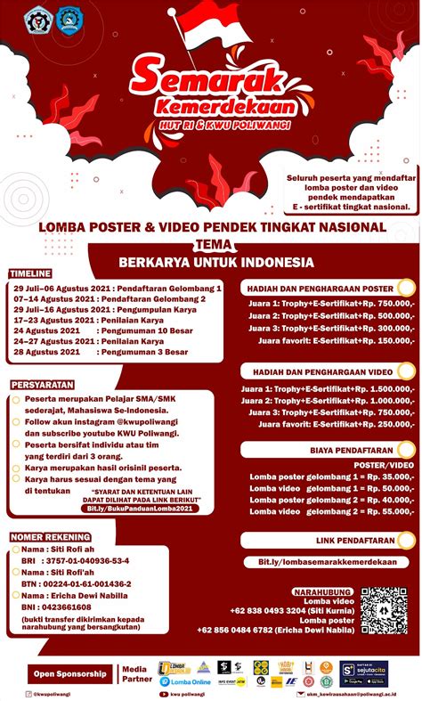 Poster Lomba 17 Agustus – newstempo