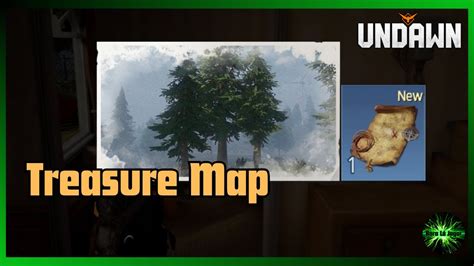 Undawn Guide Where to find treasure map Three Trees and location in Seinz Hills - YouTube