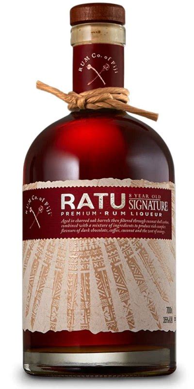 Ratu Rum Co Fiji Signature Liqueur 700ml - Bayfield's