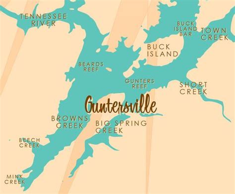 Maps Of Lake Guntersville