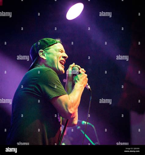 Whitfield Crane on lead vocals Stock Photo - Alamy