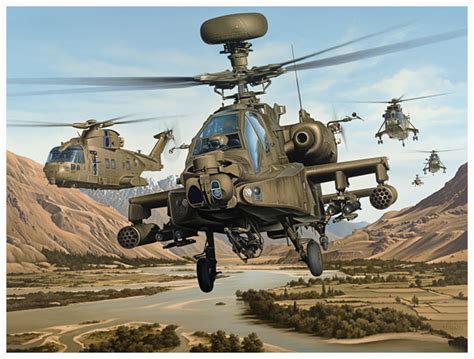 Apache Helicopter Painting at PaintingValley.com | Explore collection of Apache Helicopter Painting