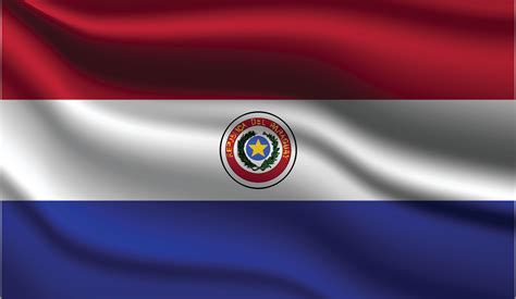 Paraguay Realistic Modern Flag Design 3810625 Vector Art at Vecteezy