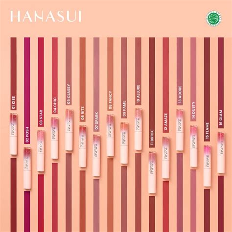 Hanasui 16 Complete Mattedorable Lip Cream 4gr / Boba Edition Lip Cream | Hanasui Mattedorable ...