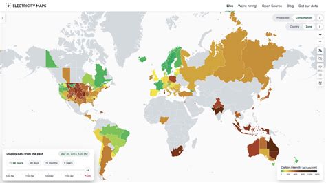 Electricity Maps | Live 24/7 CO₂ emissions of electricity consumption