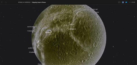 Maps Mania: 3D Maps of Saturn's Moons