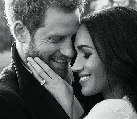 Official engagement photos of Prince Harry and Meghan Markle were released