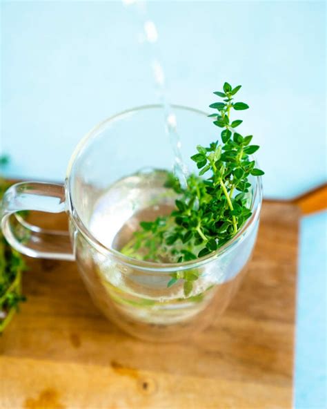 Easy Thyme Tea – A Couple Cooks