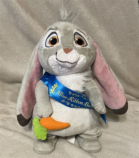 Sofia the First Dance with Me Clover Blue Ribbon Bunny 12" Plush Hop ...