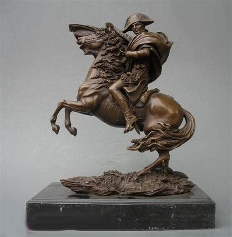 pure Bronze Marble statue Napoleon Bonaparte Ride Horse Art Classic Sculpture on Aliexpress.com ...