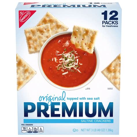 Nabisco Premium Original Saltine Crackers (12 pk.) - Walmart.com