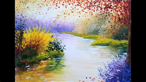 √ Acrylic Spring Paintings Easy - Popular Century