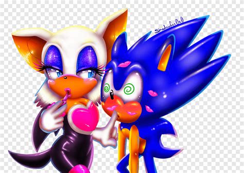 Sonic the Hedgehog Rouge the Bat Tails Kiss Shadow the Hedgehog, sonic ...