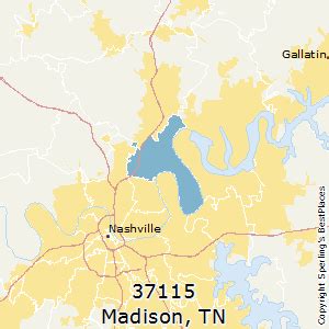 Madison (zip 37115), TN