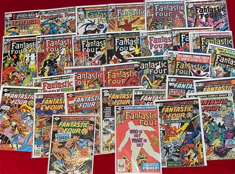 Marvel Fantastic Four Comic Book Lot Auction