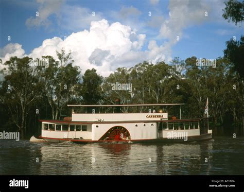 Australia Echuca Paddle Steamer Stock Photo - Alamy