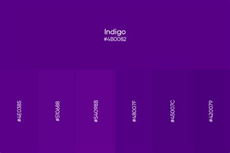 Indigo color: hex code, shades, and design ideas - Picsart Blog