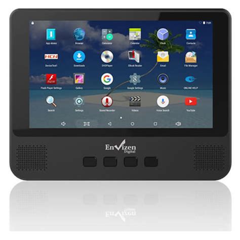 Envizen 2-in-1 9" WiFi Android Tablet & Portable DVD Player Quad Core ...