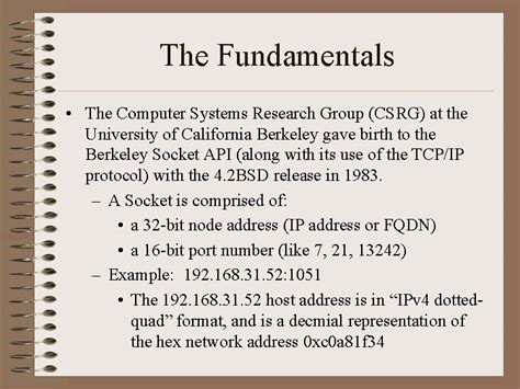 Lecture 7 Berkeley Socket Programming Berkeley Sockets Unix