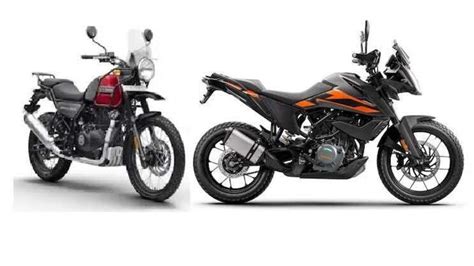 KTM 250 Adventure vs Royal Enfield Himalayan: Specification comparison ...