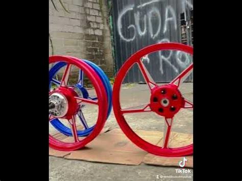 velg Vixion old bubut ala enkey #voxion # enkey - YouTube