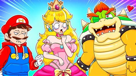 Princess Peach And Bowser In Love