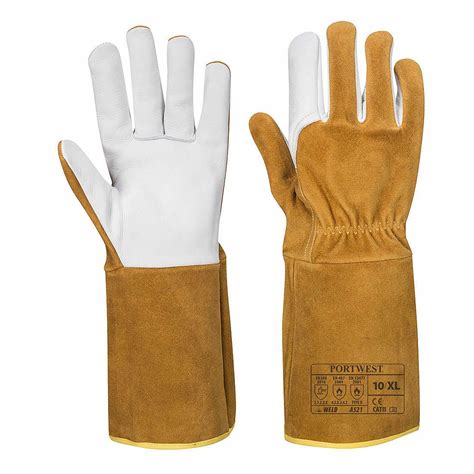 Portwest TIG Ultra Welding Gauntlet Gloves | A521 | Workwear Supermarket