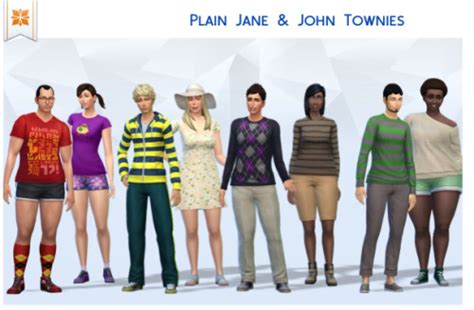 Sims 4 townies! Created by Rostri-Jodu I think... - SIMNATION