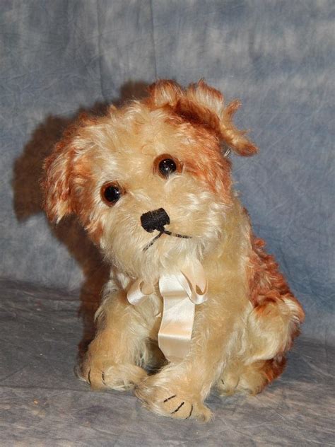 10" Vintage Steiff Molly Dog from joycedolls on Ruby Lane