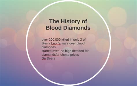 The History of Blood Diamonds by Lauren Blakeley on Prezi