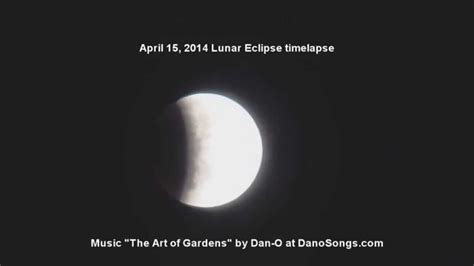 Lunar Eclipse Timelapse - YouTube