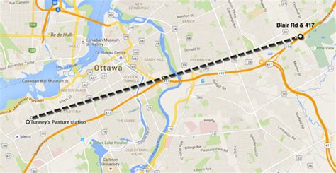 Ottawa Railway Map