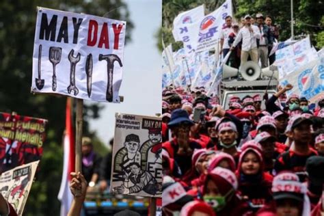 Aksi Demo Hari Buruh Digelar di Jakarta, Ini Titik Lokasinya - poskota.co.id