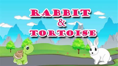 tortoise and rabbit moral story for kids - YouTube