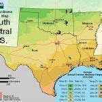 Texas Planting Zones Map - Printable Maps