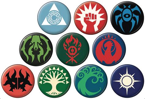 Magic the Gathering: Guilds of Ravnica Button - Atomic Empire