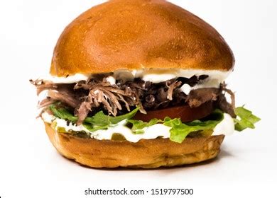 Hamburger Toppings Tasty Beautiful Food Stock Photo 1519797500 | Shutterstock