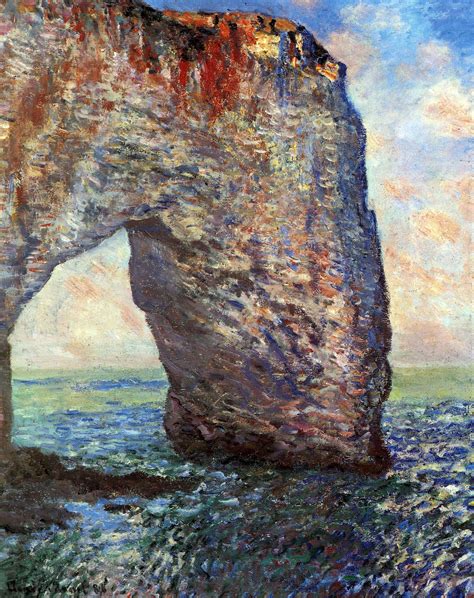 The Mannerport near Etretat - Claude Monet - WikiPaintings.org