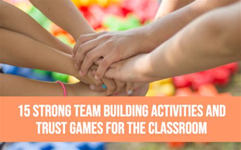 15 fun team building activities and trust games for the classroom - BookWidgets