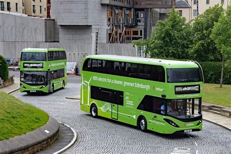 Lothian Buses Receives BYD ADL Enviro400EV Electric Double Deckers