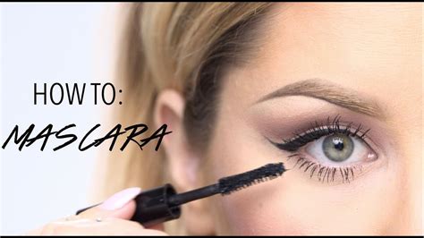 How to Apply Mascara - YouTube