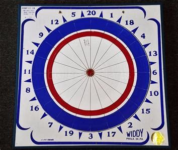 WIDDY ORIGINAL BRAND NEW AMERICAN PAPER DART BOARD | eBay