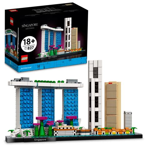 Buy LEGO Architecture Skyline Collection: Singapore 21057 Building Kit ...